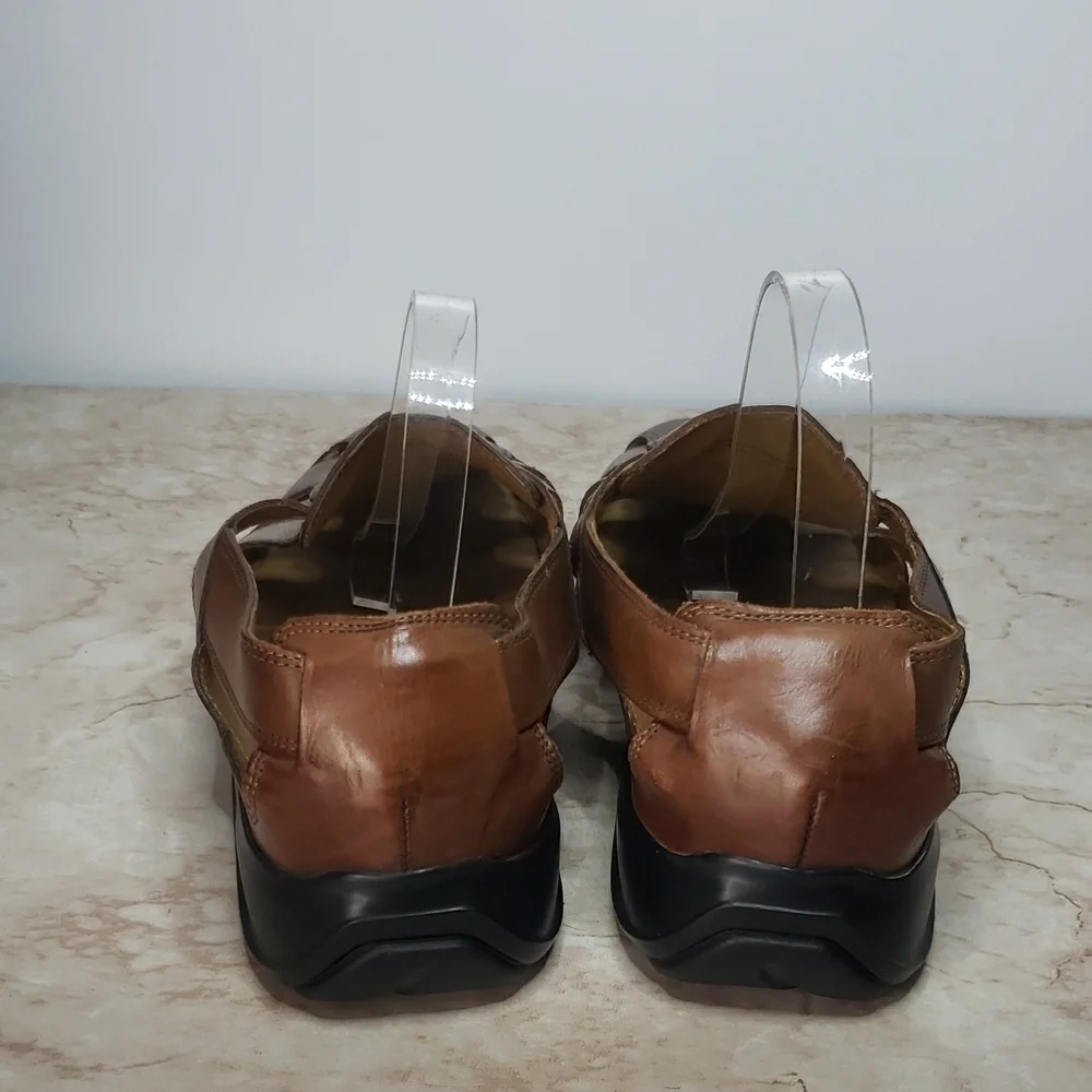 Men's Brown Leather Sandals 11.5